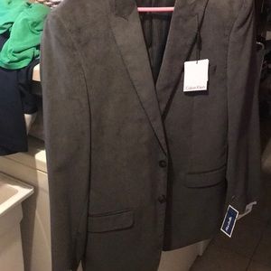 Courdiroy gray blazer